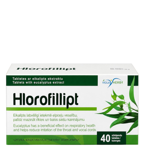 Chlorofillipt tabletki z eukaliptusa 40 szt. VIOLA HERB