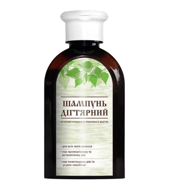 KRASOTA Szampon do włosów dziegciowy 250ml