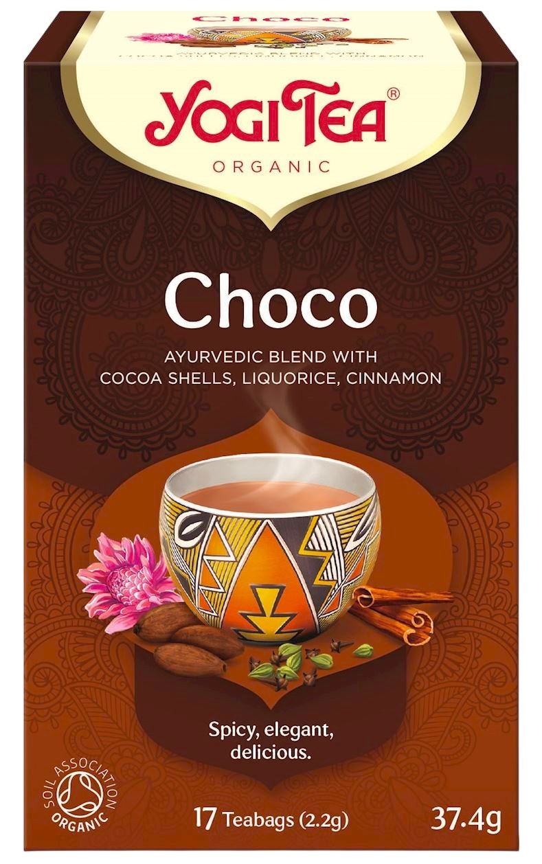 YOGI TEA Herbatka Choco - czekoladowa z kakao BIO 17*2,2g