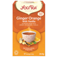 YOGI TEA Herbatka Ginger Orange with Vanilla - imbirowo-pomarańczowa z wanilią BIO 17*1,8g