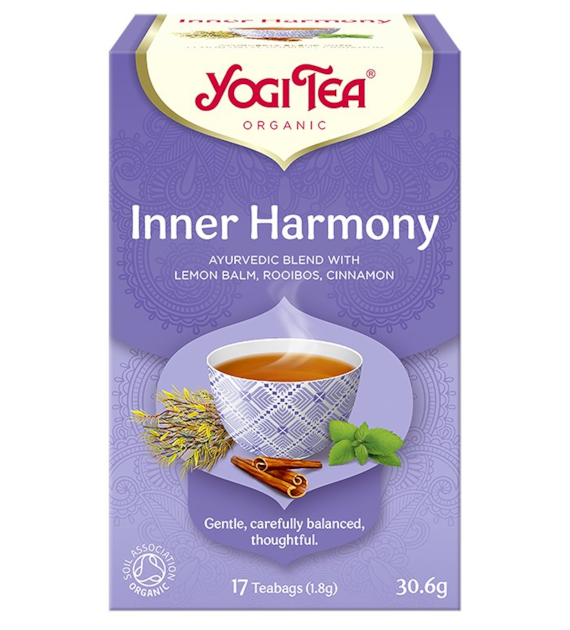 YOGI TEA Herbatka Inner Harmony - wewnętrzna harmonia BIO 17*1,8g