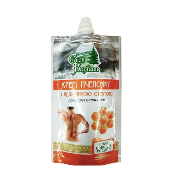 SIŁA KARPAT Pszczełofit krem do ciała z jadem pszczelim 100ml
