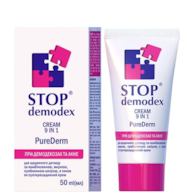 STOP DEMODEX Krem do twarzy 9w1 50ml GOLDEN PHARM
