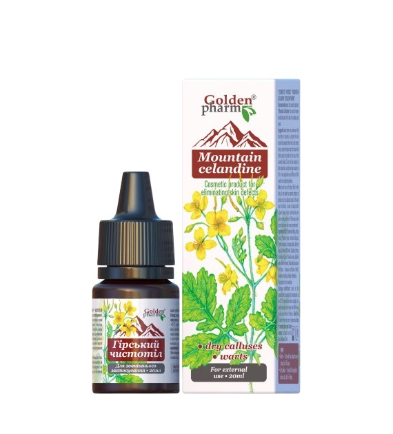 GOLDEN PHARM Glistnik górski ekstrakt 20ml