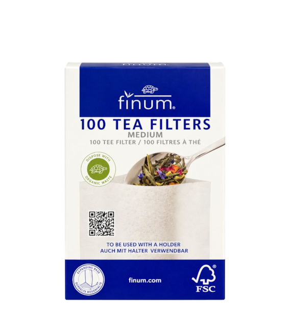 FINUM Filtry do herbaty Medium 100 szt.