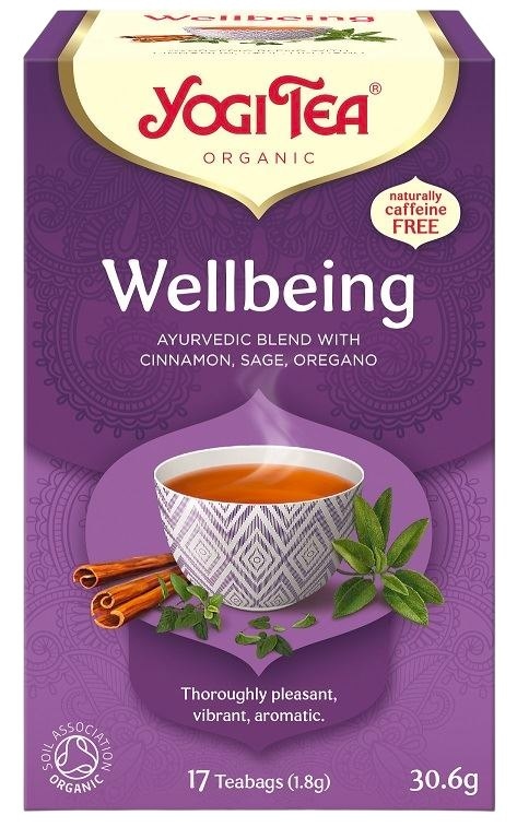 YOGI TEA Herbatka Wellbeing - na dobre samopoczucie BIO 17*1,8g