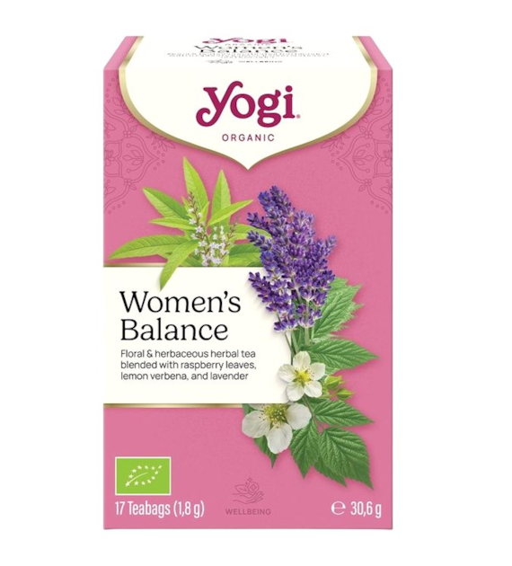 YOGI Herbatka Women's Balance - równowaga dla kobiet BIO 17*1,8g