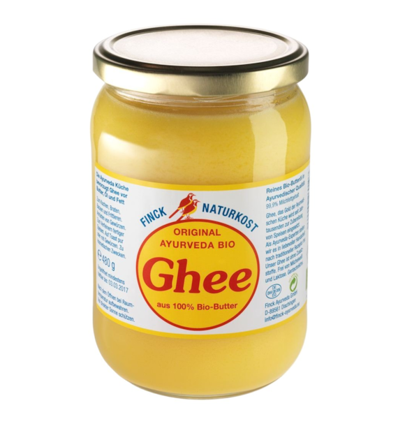 FINCK AYURVEDA Masło klarowane Ghee BIO 480g