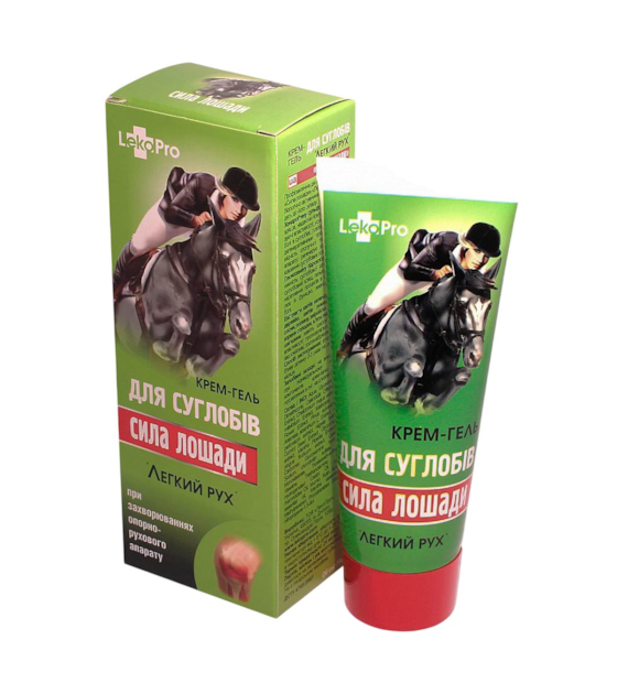 LEKOPRO Końska siła krem-żel lekkość ruchu Glukozamina i Chondroityna 75ml