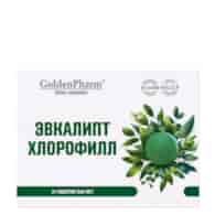 GOLDEN PHARM Eukaliptus + chlorofil 24 tabletek do ssania
