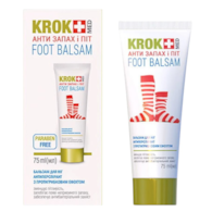 KROKMED Balsam Antyperspirant na przykry zapach i pocenie stóp 75ml GOLDEN PHARM