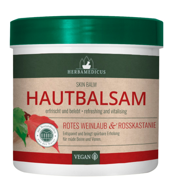 HERBAMEDICUS Kasztanowiec i winogrona balsam-żel chłodzący 250ml (Schmees)