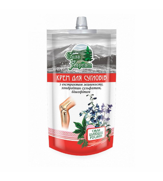 SIŁA KARPAT Krem na stawy żywokost, chondroityna, biszofit 100ml
