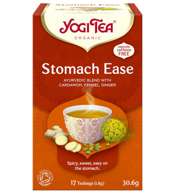 YOGI TEA Herbatka Stomach Ease - na trawienie BIO 17*1,8g