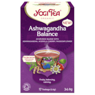 YOGI TEA Herbatka Ashwagandha Balance - ajurwedyjska równowaga BIO 17*2g