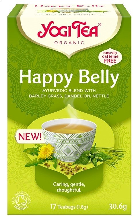 YOGI TEA Herbatka Happy Belly - lekki brzuch BIO 17*1,8g