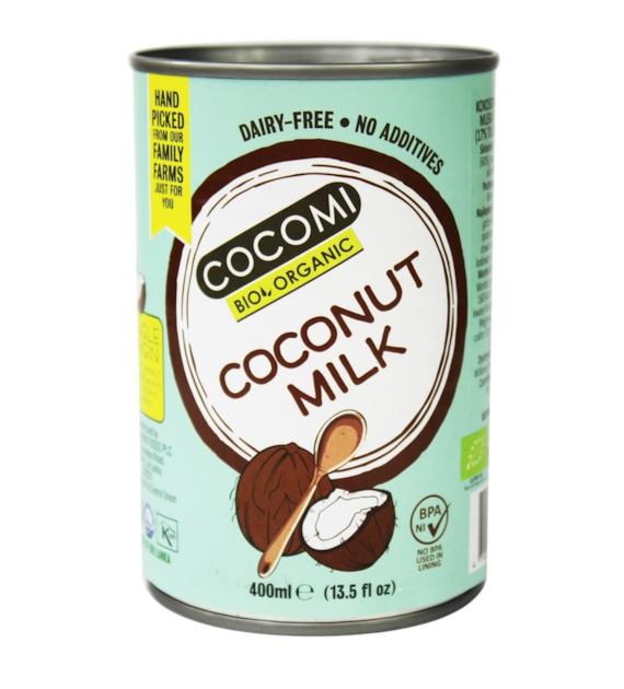 COCOMI Coconut milk - napój kokosowy bez gumy guar w puszcze (17% tłuszczu) 400ml