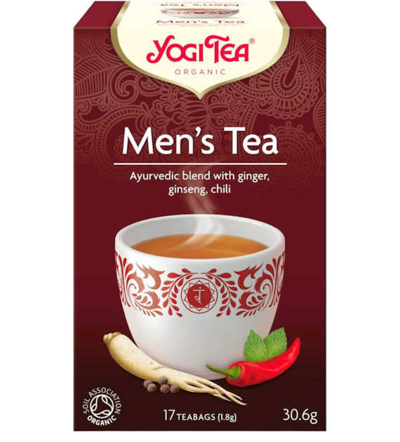 YOGI TEA Herbatka Men's Tea - dla mężczyzn BIO 17*1,8g
