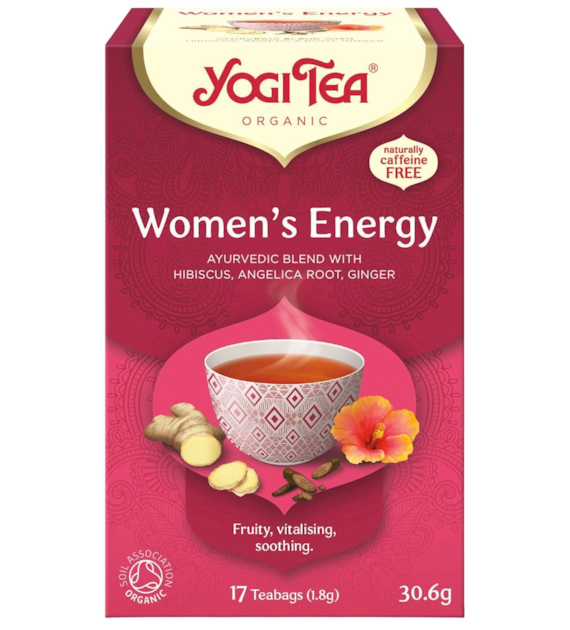 YOGI TEA Herbatka Women's Energy - energia dla kobiet BIO 17*1,8g