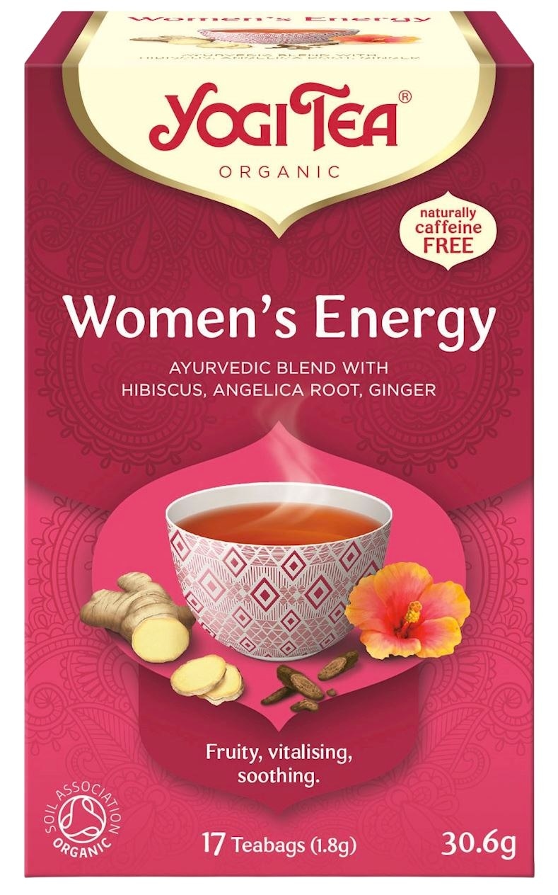 YOGI TEA Herbatka Women's Energy - energia dla kobiet BIO 17*1,8g