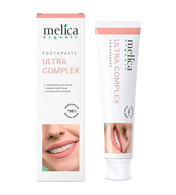 MELICA Pasta do zębów Ultra Complex bez fluoru 100ml