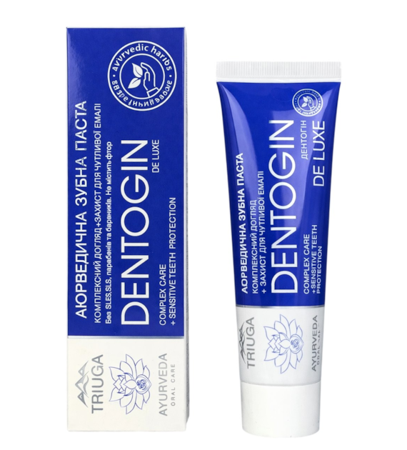 TRIUGA Pasta do zębów ajurwedyjska ochrona szkliwa bez fluoru 100g