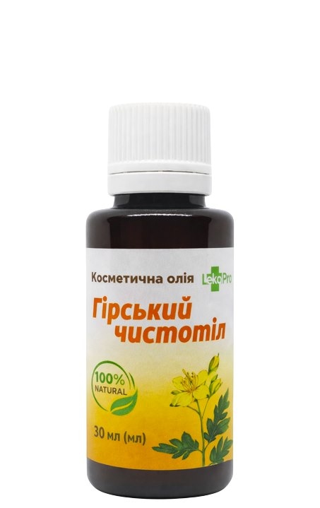 LEKOPRO Olejek kosmetyczny Glistnik górski 30ml