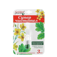 GOLDEN PHARM Glistnik jaskółcze ziele płyn kosmetyczny 3ml