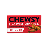 CHEWSY Gumy do żucia o smaku cynamonowym z ksylitolem 15g (10 gum)