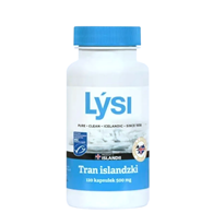 LYSI Tran islandzki w kapsułkach 500mg, 120 kapsułek