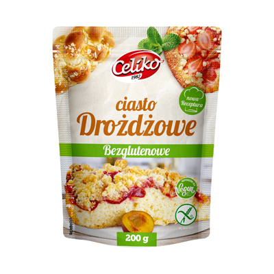 Ciasto drożdzowe mieszanka bezglutenowa 200g CELIKO