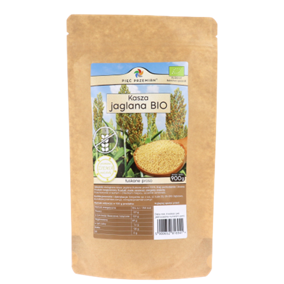 PIĘĆ PRZEMIAN Kasza jaglana BIO bezglutenowa 900g