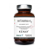 KENAY Witamina K2 MenaQ7 z ciecierzycy 100mcg, 60kaps.