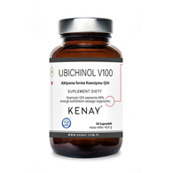 KENAY Ubichinol 100mg, 60kaps. - aktywny Koenzym Q10