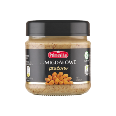 PRIMAVIKA Masło migdałowe prażone 185g