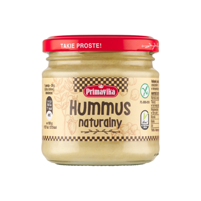 PRIMAVIKA Hummus naturalny 160g