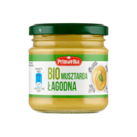 PRIMAVIKA Musztarda łagodna BIO 170g