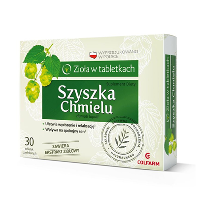 Chmiel szyszka 30 tabl. COLFARM