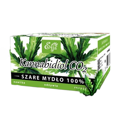 ETJA Mydło naturalne potasowe Konopne CBD 200mg 80g