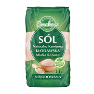 SMAKOSZ Sól kłodawska miałka naturalna kamienna niejodowana 1,1kg