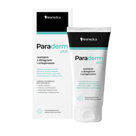 Paraderm PLUS Szampon z dziegciem i octopiroxem 150g PARAMEDICA