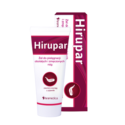 Hirupar żel z wyciągiem z pijawek 100g PARAMEDICA
