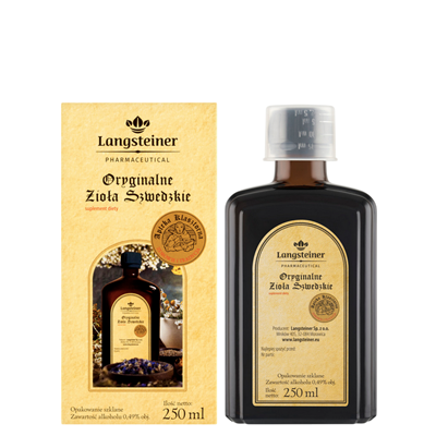 Oryginalne Zioła Szwedzkie 250ml LANGSTEINER