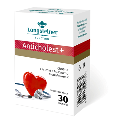 Anticholest+ 30 kaps. LANGSTEINER