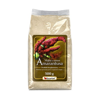 AMARANTUS mąka 500g SZARŁAT
