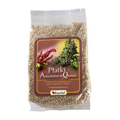 AMARANTUS płatki + Quinoa 250g SZARŁAT