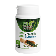 BIO Chlorella + BIO Spirulina w tabletkach 280g BIO ORGANIC FOODS