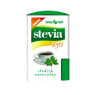 ZIELONY LISTEK Stevia 250 tabletek