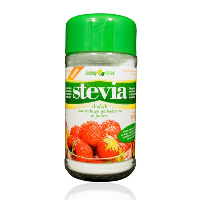 ZIELONY LISTEK Stevia puder 150g