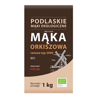 Mąka orkiszowa razowa typ 2000 BIO 1kg BIOLIFE - PODLASKIE EKOLOGICZNE
